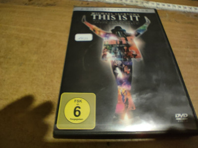 Film DVD Michael Jackson^s - This is it #A3654 foto