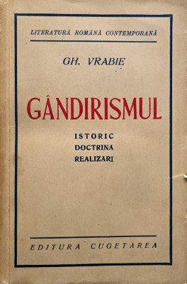 Gandirismul. Istoric, doctrina, realizari - Gh. Vrabie foto