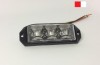 Stroboscop LED DualColor N3, 12-24V, Rosu/Alb, Proiectoare Auto, 17 Moduri Flash, Aliaj Aluminiu, Rezistent Intemperii