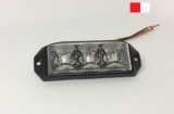 Stroboscop LED DualColor N3, 12-24V, Rosu/Alb, Proiectoare Auto, 17 Moduri Flash, Aliaj Aluminiu, Rezistent Intemperii