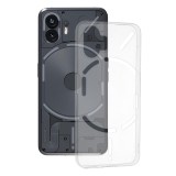 Cumpara ieftin Husa pentru Nothing Phone (2), Techsuit Clear Silicone Special Design, Transparent