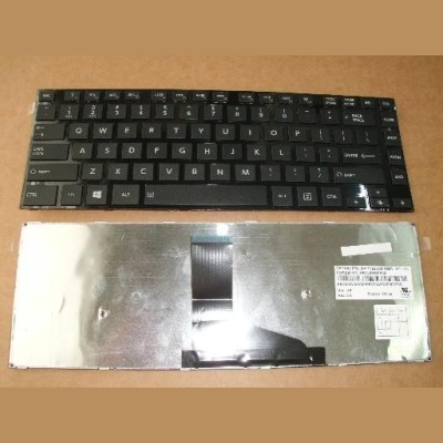 Tastatura laptop noua Toshiba C40D Glossy Frame Black (WIN 8) US foto