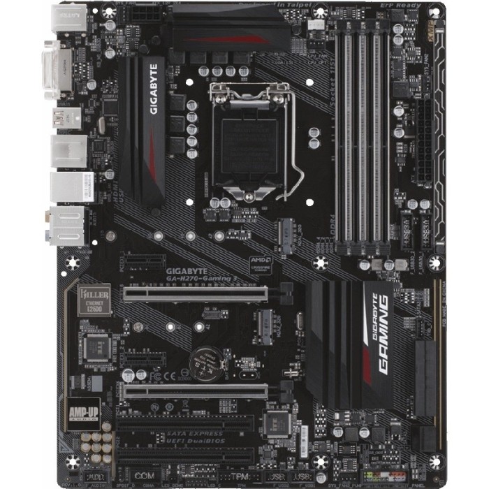 Placa de baza GIGABYTE GA-H270-Gaming 3, bulk, refurbished