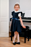 Uniforme scolare: sarafan Ilaria navy