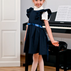 Uniforme scolare: sarafan Ilaria navy