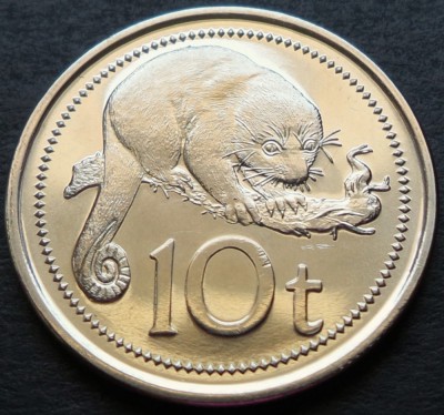 Moneda 10 TOEA - PAPUA NOUA GUINEE, anul 2005 * cod 2962 A = UNC foto