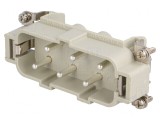 Conector HDC tată 6 pini 35A 400V/690V