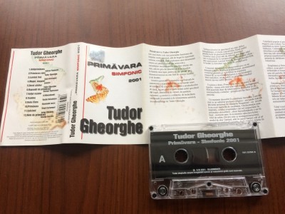 tudor gheorghe primavara simfonic caseta audio muzica folk Illuminati rec. 2001 foto