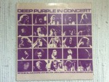 Deep purple in concert dublu disc vinyl 2 lp muzica hard rock harvest india VG