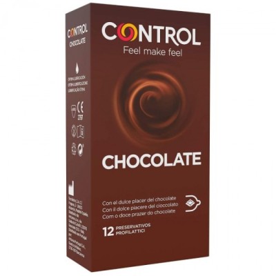 CONTROL - ADAPTA CHOCOLATE CONDOMS 12 UNITS foto