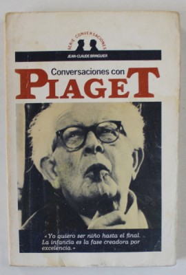 CONVERSACIONES CON PIAGET, EDITIE IN LIMBA SPANIOLA , 1977 , PREZINTA PETE SI HALOURI DE APA * foto