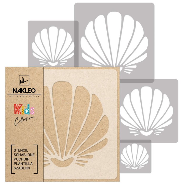KIDS Șablon de plastic reutilizabile (5 buc) // COCHILA DE SCOPICA
