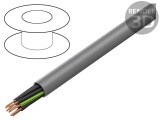 Cablu neecranat &Ouml;PVC-JZ 10x0,5mm2 gri 300V/500V