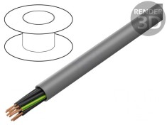 Cablu electric BiT 500 5G1,5mm2 gri neecranat 300V/500V foto