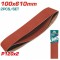 TOTAL - SET 2 BUC HARTIE ABRAZIVA PENTRU SLEFUITOR 100x610mm, P120 PowerTool TopQuality