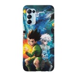 Husa compatibila cu Oppo A54s, Viceversa, model Pro Hunters Hunter x Hunter, Silicon, TPU, Transparent, Carcasa