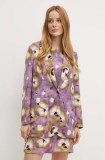 MAX&amp;Co. sacou culoarea violet, un singur rand de nasturi, modelator, 2426046031200