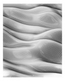 Tablou Canvas Texturi Ondulate Fluide Minimalist Abstract Dinamic, 26 x 39 cm, CMCLASS
