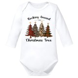 Body Crăciun Merry Christmas alb bumbac copil marimea 86