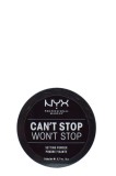 Pudra Fixare NYX Can&#039;t Stop Won&#039;t Stop 3 Medium, 6g - Pudra Matifianta Fata, Finish Natural &amp; Luminoasa