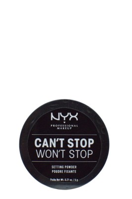 Pudra de fixare NYX PM Can&amp;#039;t Stop Won&amp;#039;t Stop 3 Medium, 6 g foto