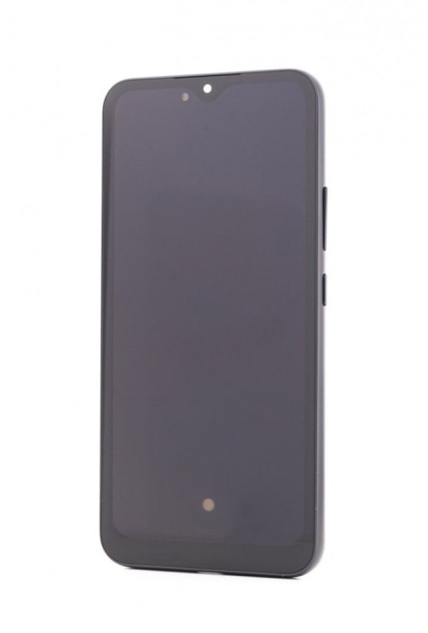 LCD Samsung Galaxy A34, A346, Negru + Rama, , Small Glass
