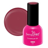 Cumpara ieftin Oja Semipermanenta Glamour Gel SensoPRO Milano 8ml, Red Sensation #08
