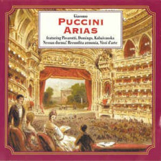 CD Puccini ‎– Puccini Operatic Arias, original, muzica clasica