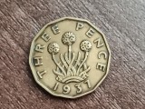 M3 C50 - Moneda foarte veche - Anglia - three pence - 1937, Europa