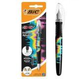 Stilou BIC, PX1, Model Tie Dye, Rezervă Albastră, Multicolor