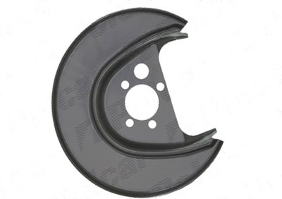 Protectie stropire disc frana Volkswagen Lupo (6x1/6e1), 05.1998-07.2005, Spate, Stanga, metal foto