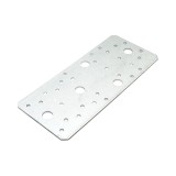 Element de imbinare plat din otel zincat 204x90 mm, grosime 3 mm