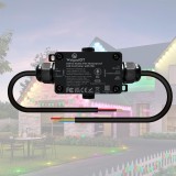 Cumpara ieftin Controller LED Waterproof cu Microfon, WeiguoIOT ESP32 WLED, DCM-WLE-SF, IP65, 5-24V, 15A, Canal Unic