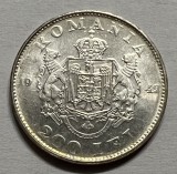 200 Lei 1942 Argint, Romania, a UNC