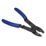 Cleste Sertizat Papuci Electrici Multifunctional 7 in 1, Sectionare, Izolare, Sertizare, Cutter Pini, 215mm