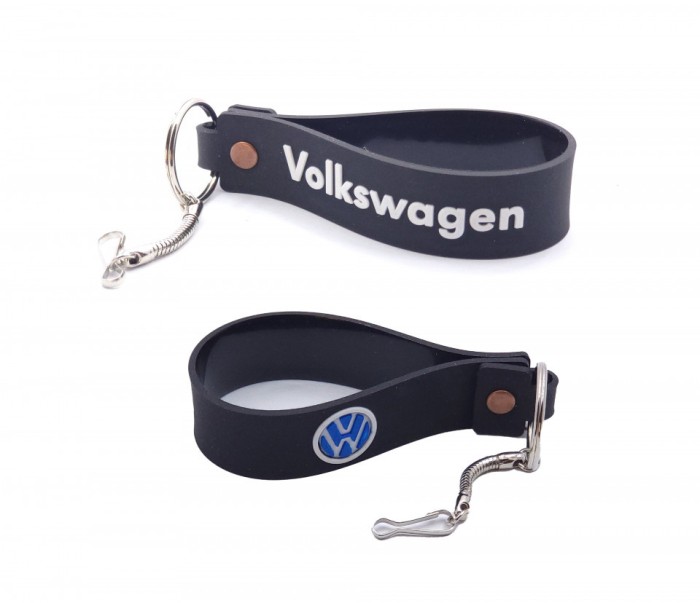 Breloc chei auto din Softpvc tip VW 100x20mm