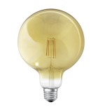 Bec vintage Smart LED LEDVANCE Gold 6W, 2400K, E27 - RESIGILAT