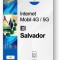 eSIM Internet El Salvador, valabil 30 zile, trafic 50 GB