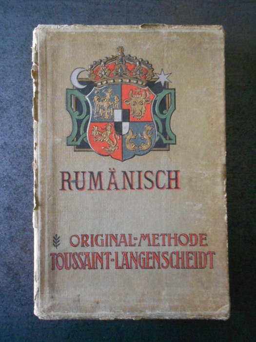 GHITA POP, G. WEIGAND - ORIGINAL METHODE TOUSSAINT LANGENSCHEIDT. RUMANISCH 1856