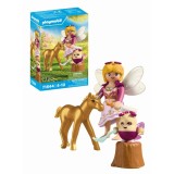 Cumpara ieftin Playmobil - Jucarie de rol Pui de unicorn auriu si zana