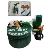 Cumpara ieftin Trusou botez, 9 Piese cu Regele Junglei din Catifea- BAB160