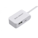 Cablu micro USB OTG 2 porturi specializat pentru telefoane mobile, Ugreen