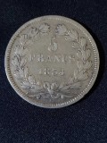 Franța 1834 W - 5 franci - Monedă de argint #2, Europa