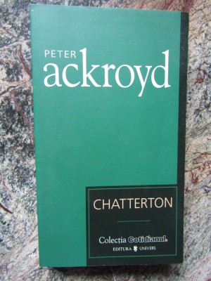 CHATTERTON-PETER ACKROYD foto