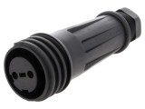 Conector Circular Mufă Mamă 2 PIN Filet Exterior