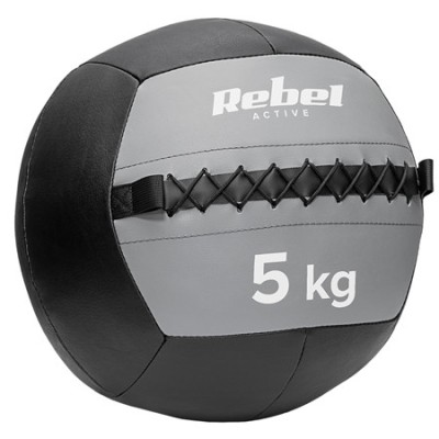 MINGE MEDICINALA PENTRU EXERCITII 5 KG REBEL ACTIVE EuroGoods Quality foto