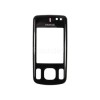 Capac Fata Nokia 6600 Slide Original Negru-Roz Magnet Piesa Schimb Carcasa Telefon