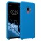 Husa Kwmobile pentru Samsung Galaxy S9, Silicon, Albastru, 44182.157