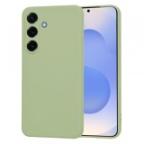Husa Techsuit SoftFlex Verde Matcha pentru Samsung Galaxy S25 S931, protectie spate, slim