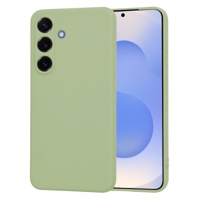 Husa pentru Samsung Galaxy S25 S931, Techsuit, SoftFlex, Verde Matcha foto